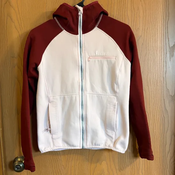 Cotopaxi Women’s Red Full Zip Sambaya Stretch Fleece‎ Sweatshirt Small outdoors - Image 2