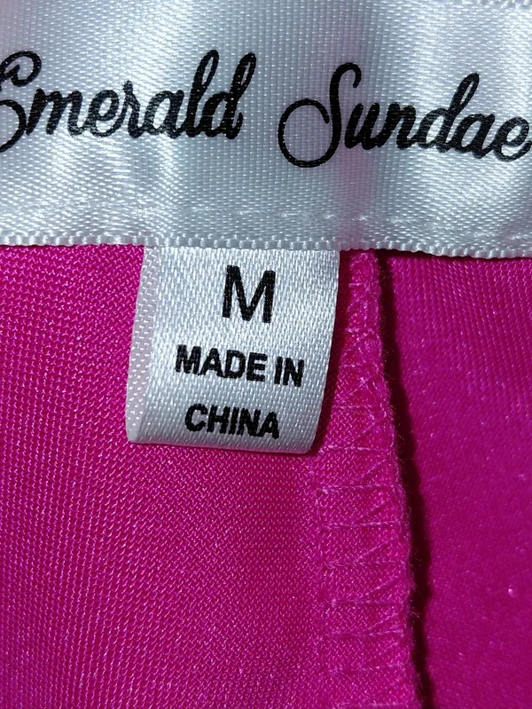 Emerald Sundae Hot Pink Satin Open Back Maxi Dress Sz Medium! - Image 9