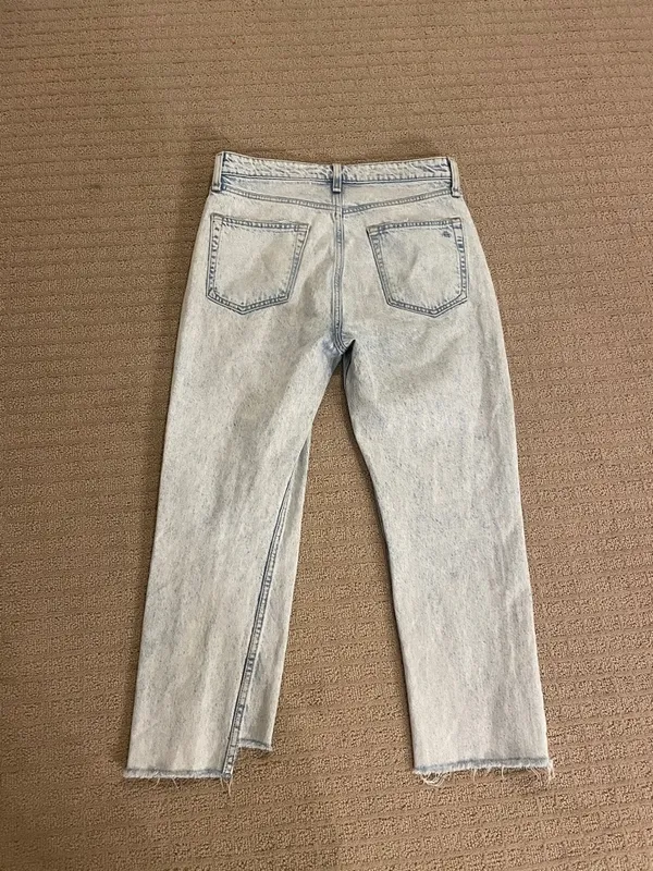rag & bone Nina high rise shorty cigarette jeans - Image 3