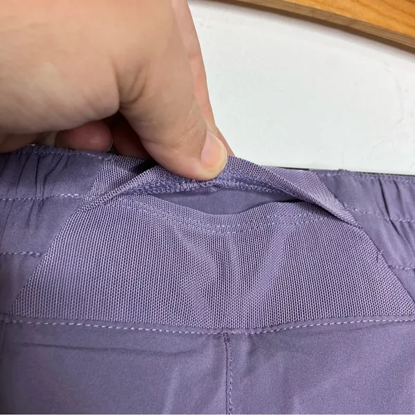 Nike Dri fit one high rise purple shorts‎ women’s size large small athletic - Image 11