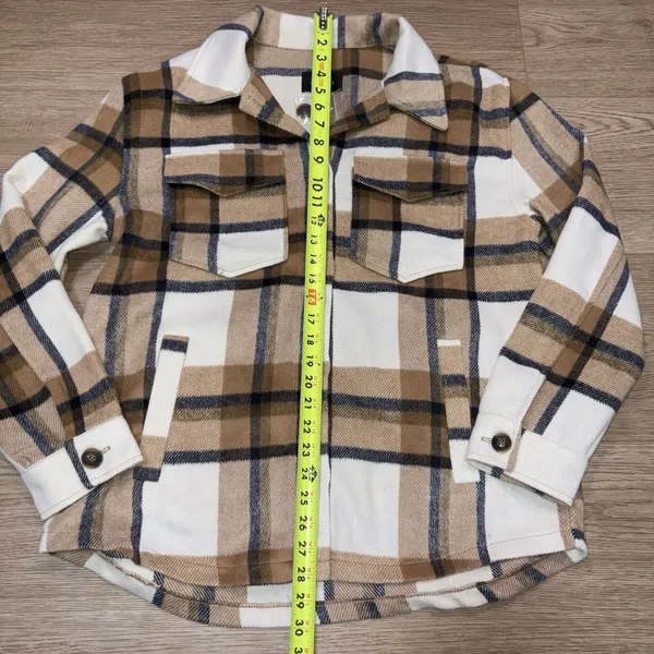 Love Tree Multicolored Button Up Jacket Size Medium - Image 6
