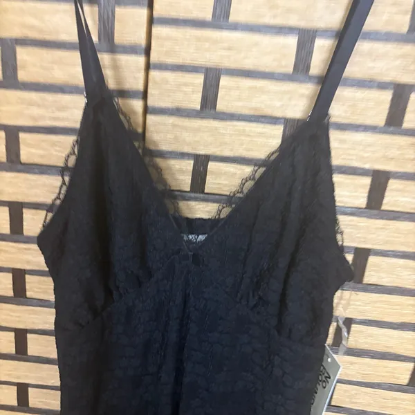 No Boundaries Black Lace‎ Maxi Dress Size XS - Image 4