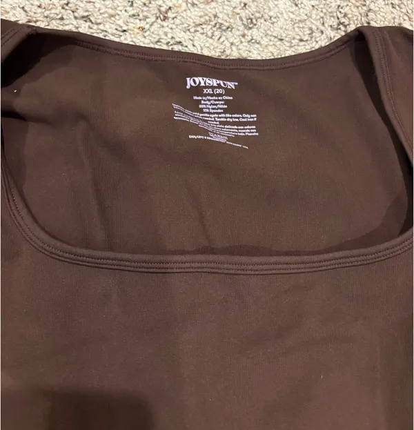 Joyspun Bodysuit Brown Size XXL - Image 2