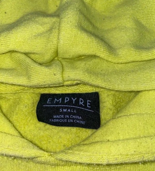 Rose hoodie Yellow - Image 5