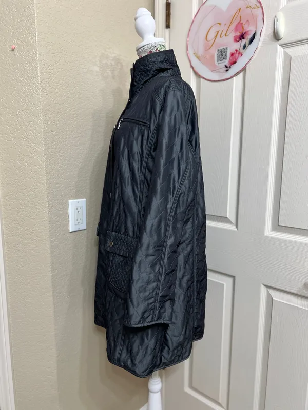 Kristen Blake Quilted Long Puffer Coat - Image 4