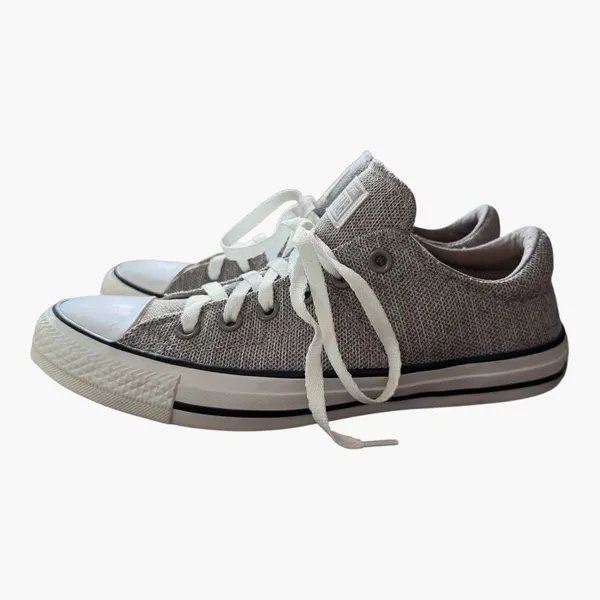 Converse Chuck Taylor All Star Madison Ox Knit Low Top Sneakers Size 8 Taupe - Image 5