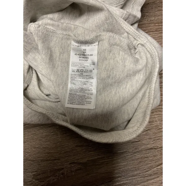 GAP Womens Bodysuit Gray Heather Short Sleeve Crew Neck XS - Image 5