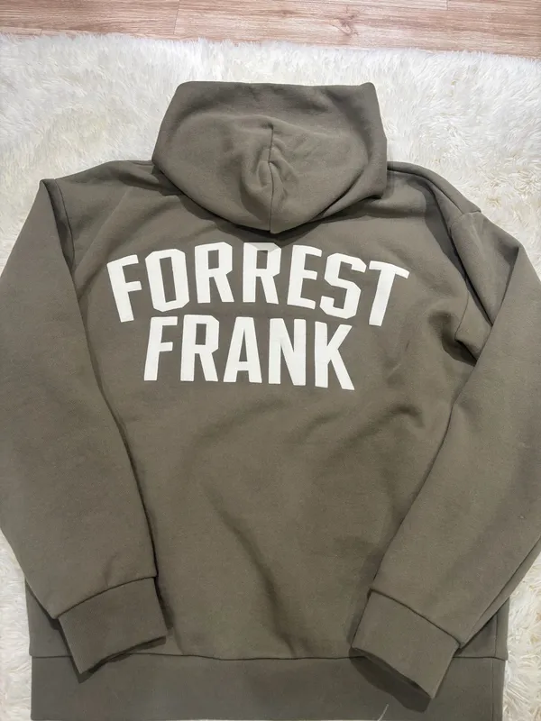Forrest Frank Sweatshirt Green Size L - Image 4