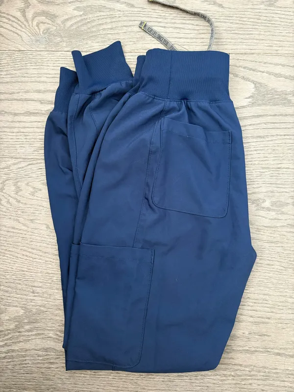 Landau scrub bottoms Blue Size XXS - Image 3