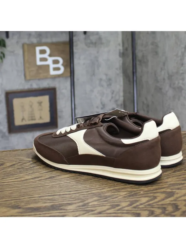 NWT Universal Thread Skyler Jogger Sneakers Double Lace Low Top Brown Multi 11M - Image 3