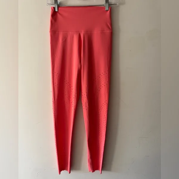NWOT Offline By Aerie Goals Lasercut 7/8 Hi Rise‎ Pink Real Good Leggings - Image 3