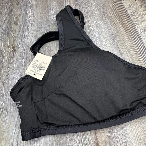 Aerie Womens Black Bikini Swim Top Scoop Neck Basic Neutral Plus Size XL - Image 6