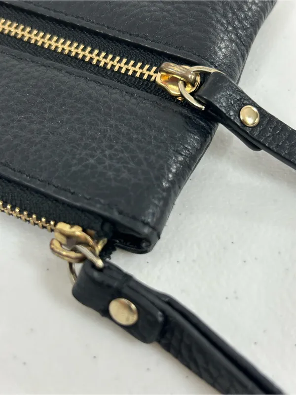 Kate Spade Black and Gold Wristlet - Image 9