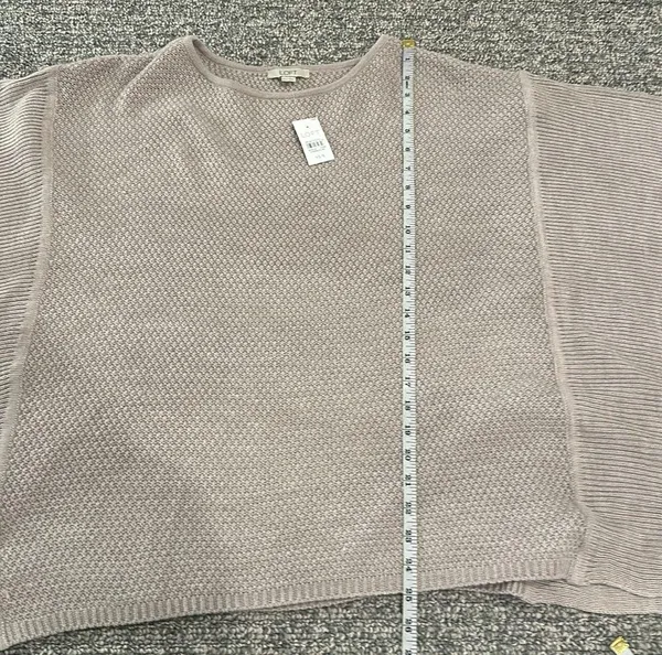 NWT Loft Sweater Poncho Sz XS/S - Image 6