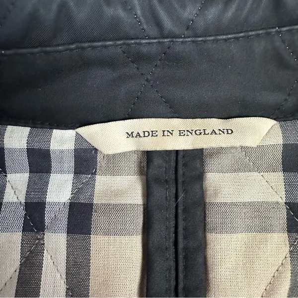 Burberry Black Quilted Jacket | See Sizing Notes - Image 10