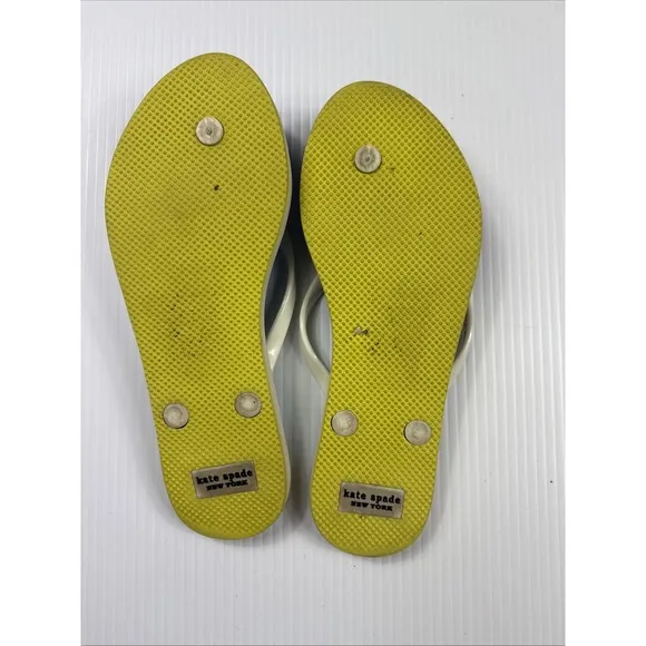 Kate Spade New York‎ feldon flip flop sandal in Aquatic Floral Size 8B - Image 5