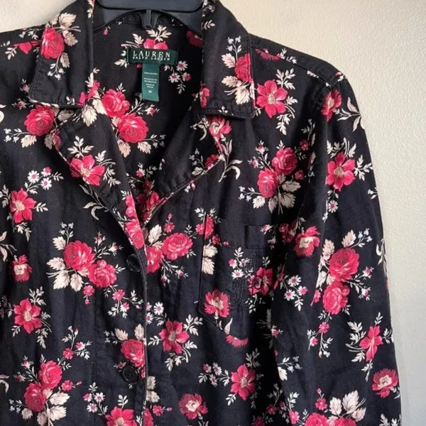Ralph Lauren medium floral‎  blouse - Image 2