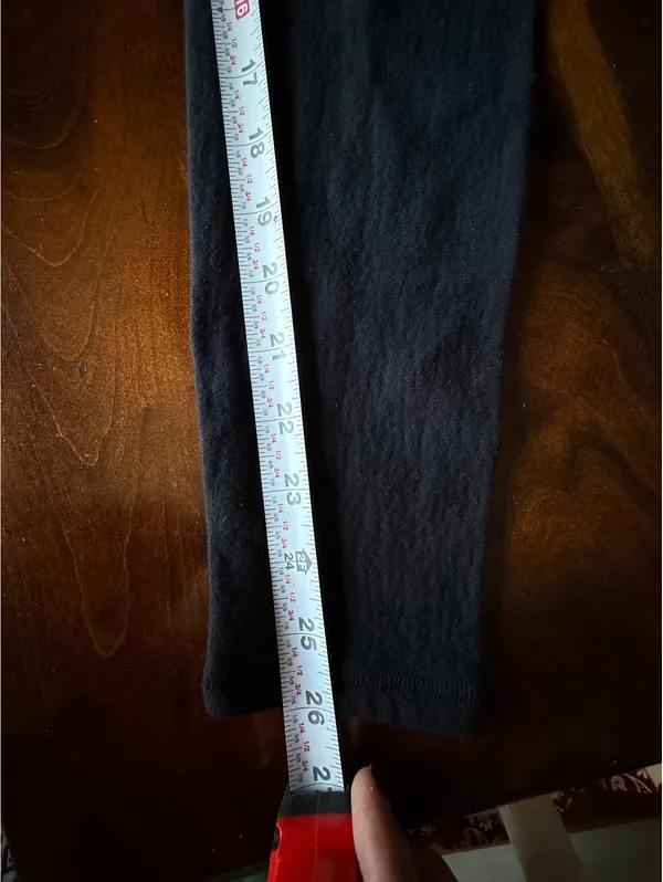 Orvis Classic Collection Black Leggings Size Large - Image 7