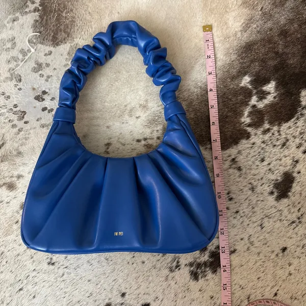 JW PEI Gabbi‎ Ruched Hobo Handbag Classic Blue - Image 11