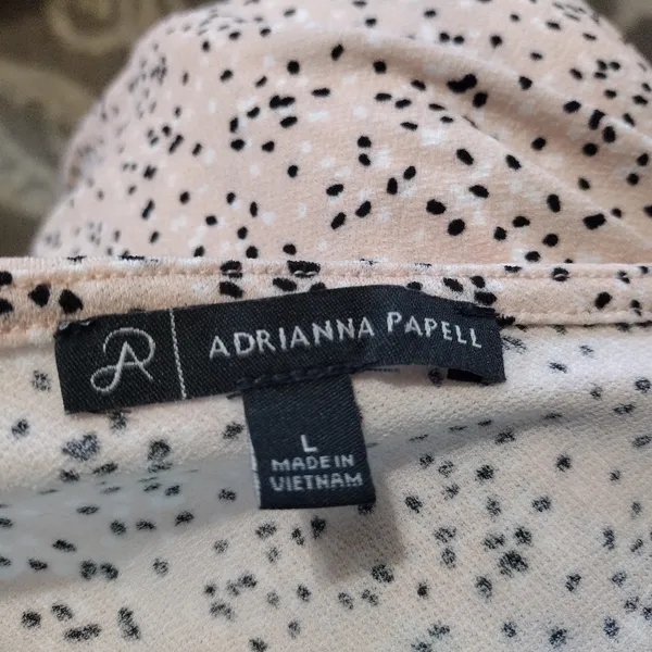 Adrianna Papell Baby Pink puff sleeve blouse - Image 4