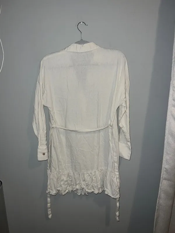 ZARA Button Shirt Dress - Image 3