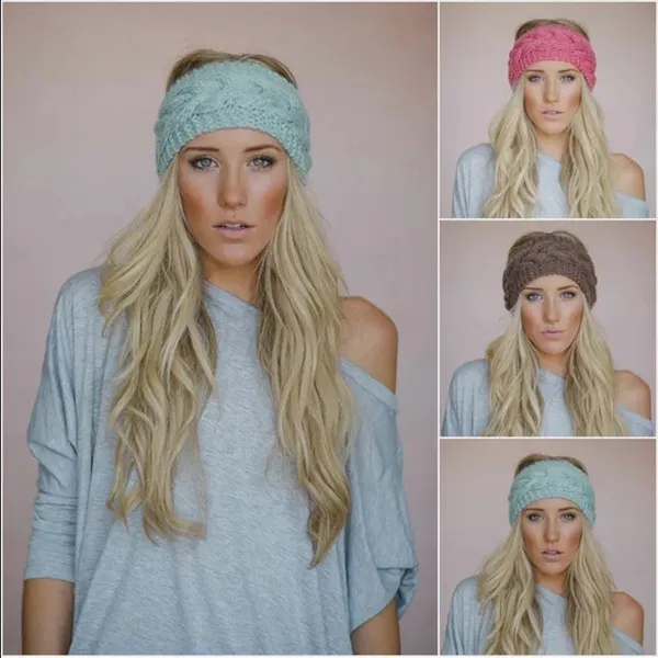 NEW!! Knitted Dark Gray Head Warmer - Image 3