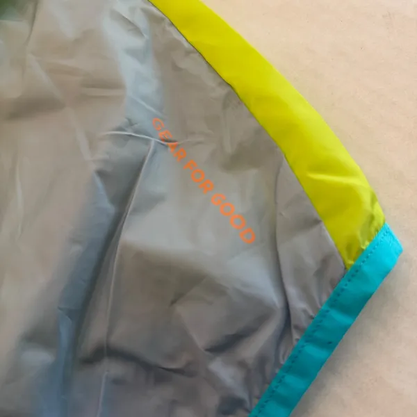 NEW Cotopaxi Teca Windbreaker Women XS Blue Green Packable Anorak 1/2 Zip Hooded - Image 6