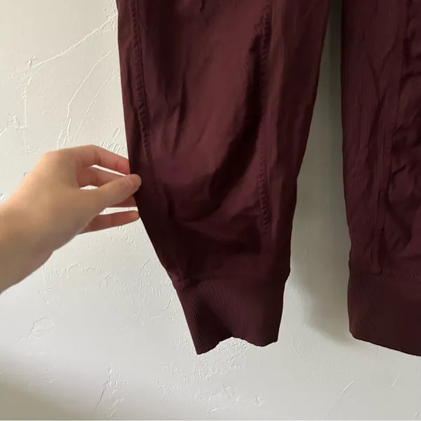 Lululemon Dance Studio Joggers in Cassis Burgundy Size 8 - Image 6