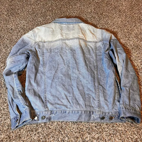 Pilcro Denim Jacket Light Wash Classic Jean Jacket Casual Everyday‎ Size M - Image 8