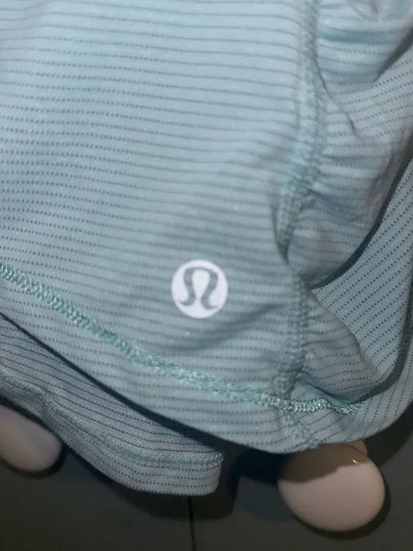 Lululemon Runner Up Tank Heathered Aquamarine - Image 3