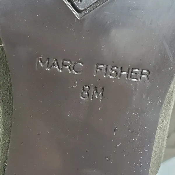 Marc Fisher‎ Over the Knee Boots Suede Taupe Size 8M - Image 11