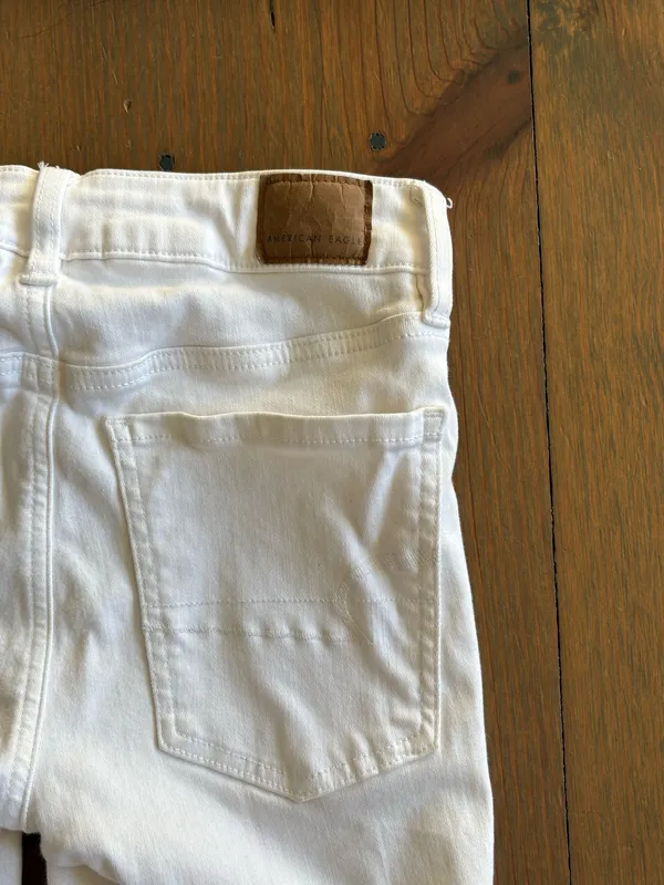 American Eagle Outfitters white skinny Jeans - Image 3