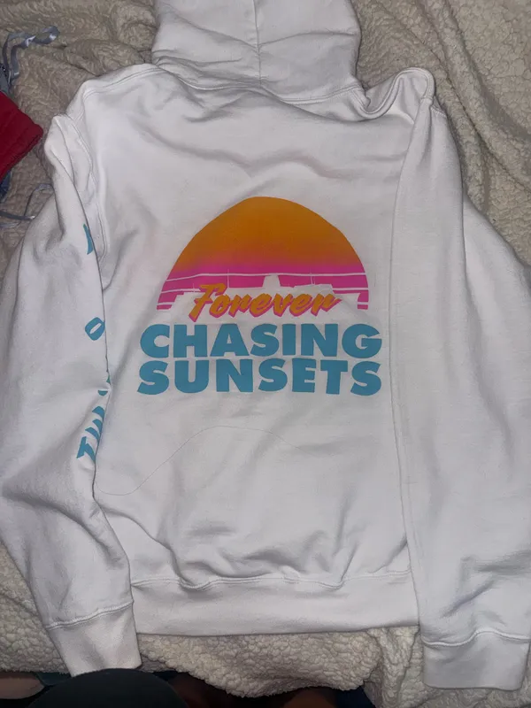hoodie White Size M - Image 2