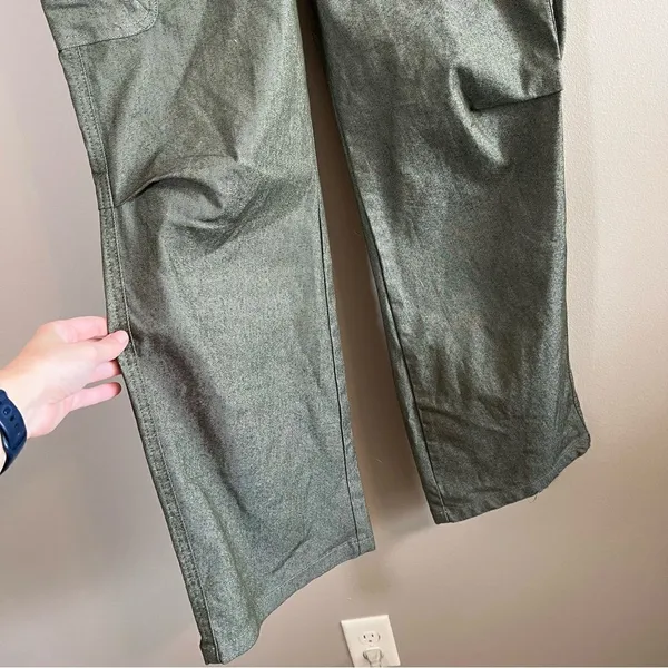 ✨ Sincerely Jules Women’s Green Cargo‎ Pants Small - Image 4