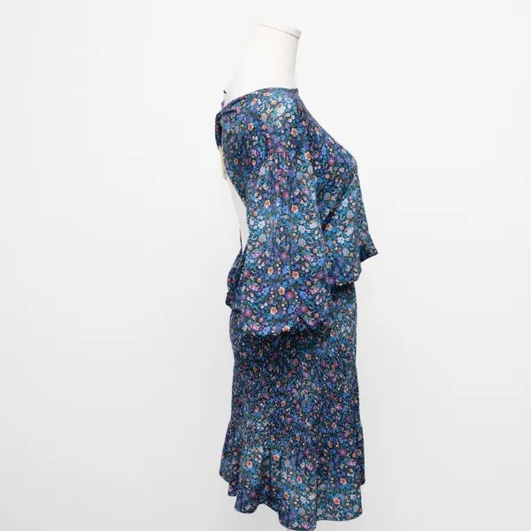 SANDRO - Spinelle Floral Print Cutout Back Dress‎ - Image 7