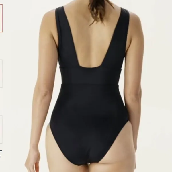 Andie Swim The Cheeky‎ Mykonos One Piece Swimsuit Black size XL NWT - Image 2