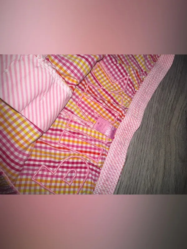 Vintage Y2K PINK Victoria’s Secret Plaid Low waist super short shorts - Image 6