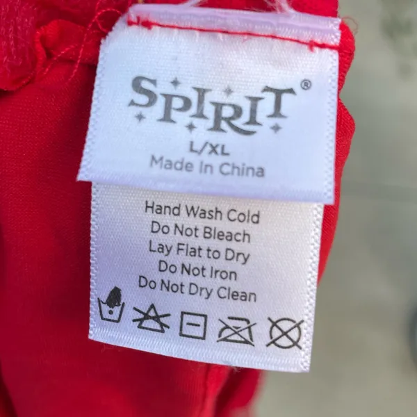 Spirit Vibrant Red Skater Skirt large x-large XL L new tutu - Image 6