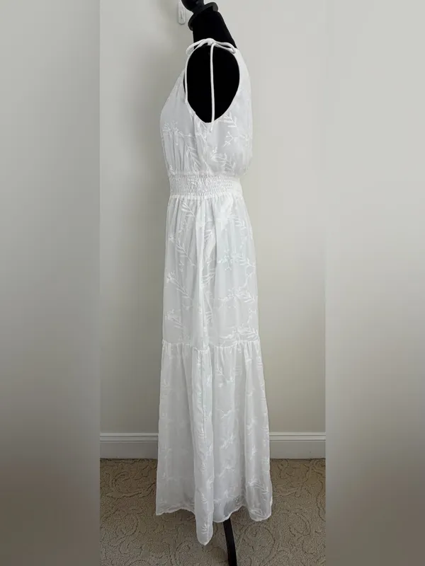 Lulus-Time Well Spent White Embroidered Maxi Dress - Image 5
