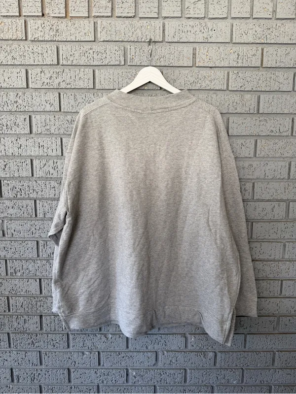 NWT Nike Mockneck Ohio State Buckeyes Crewneck Sweatshirt Size XXL Gray - Image 5