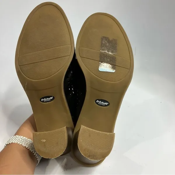 Dr. Scholl’s Promise True Comfort heeled mules faux leather black size 9‎ - Image 7