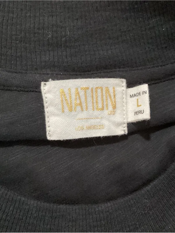 Nation LTD Barrett 90s Midi Dress Black Size Large - Image 10