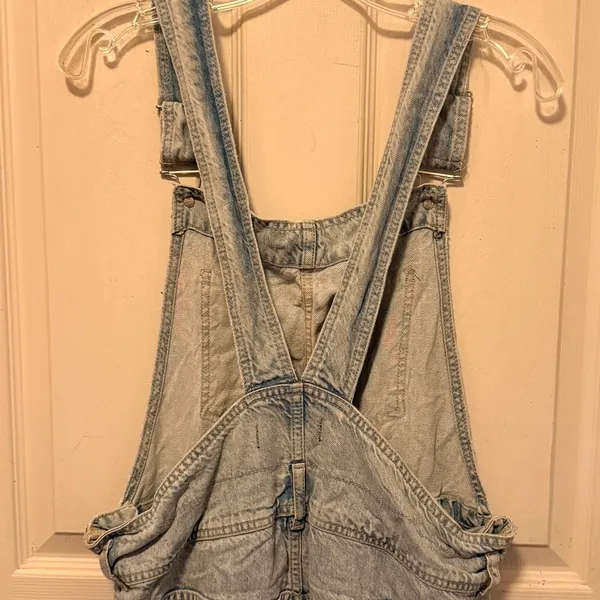 We‎ The Free Destroyed Denim Overalls - Image 2