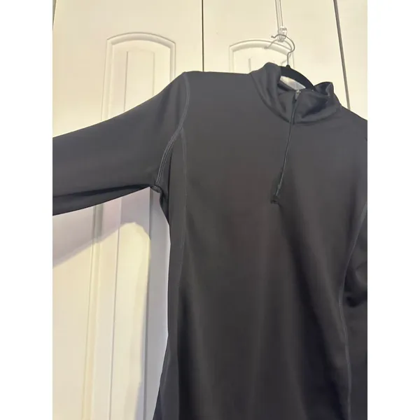 Spyder Black Long-Sleeve Quarter-Zip‎ Pullover XL - Image 3