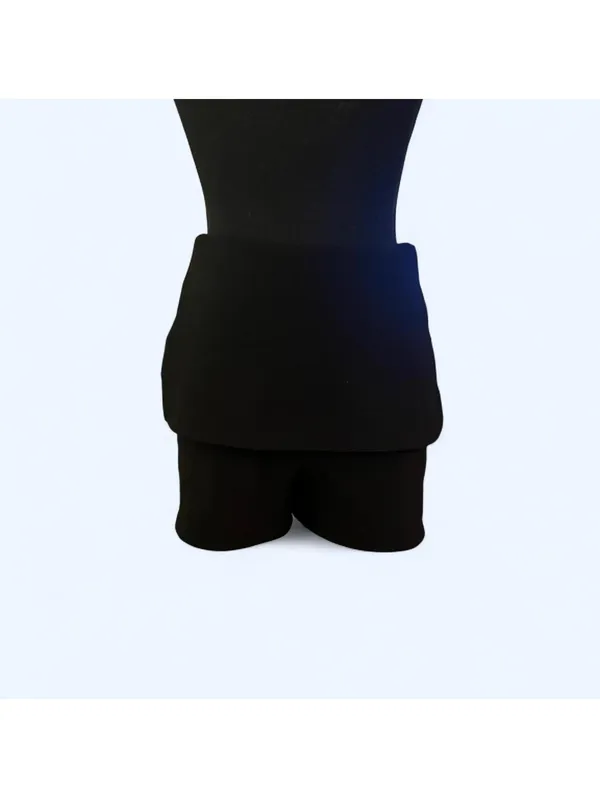 Vintage Y2K Rave City black coquette butterfly mini skirt Size Medium 🖤 - Image 8
