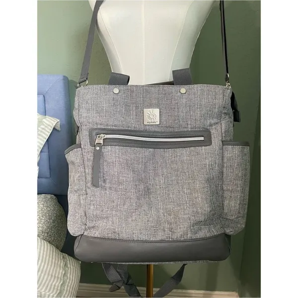 Ergobaby Baby Diaper Bag Backpack Gray - Image 2