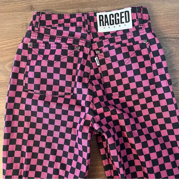 RAGGED PREIST Checkered Rook Jean‎ - Image 7