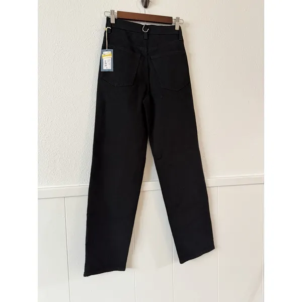 Universal Thread Highest Rise Straight Size 00 Black Jeans Women’s NWT Stretch - Image 8
