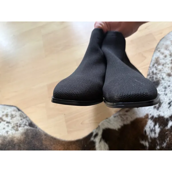 Vivaia Ryan Pro Square Toe Ankle Boots Size 40 US 9 In Black - Image 4