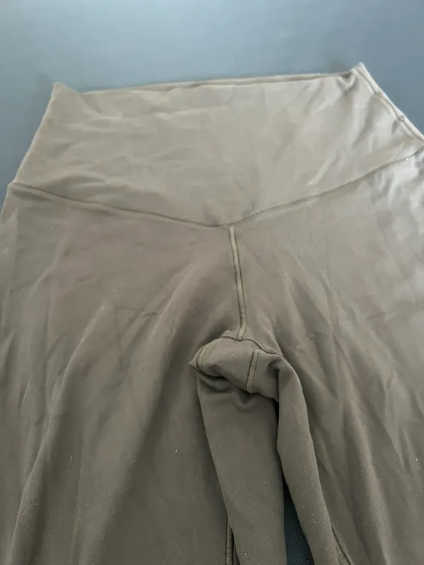 Gray  Bootcut Leggings - Image 3